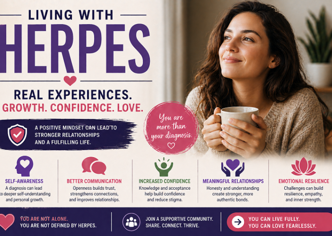 Living with Herpes: Real Growth, Relationships, and a Positive Mindset