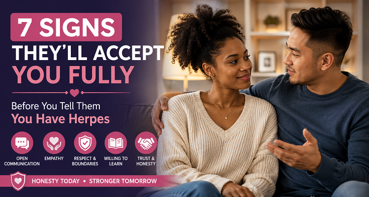 7 Signs Someone Will Accept Your Herpes Disclosure